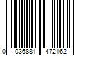 Barcode Image for UPC code 0036881472162