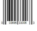 Barcode Image for UPC code 003695330063