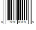 Barcode Image for UPC code 003698000093