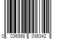 Barcode Image for UPC code 0036998006342