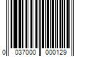 Barcode Image for UPC code 0037000000129