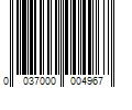 Barcode Image for UPC code 0037000004967