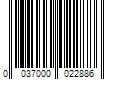 Barcode Image for UPC code 0037000022886