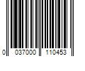 Barcode Image for UPC code 0037000110453