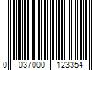 Barcode Image for UPC code 0037000123354