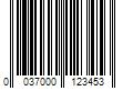 Barcode Image for UPC code 0037000123453