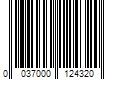 Barcode Image for UPC code 0037000124320