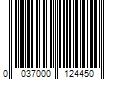 Barcode Image for UPC code 0037000124450