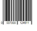 Barcode Image for UPC code 0037000124511