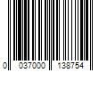 Barcode Image for UPC code 0037000138754