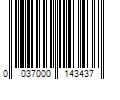 Barcode Image for UPC code 0037000143437