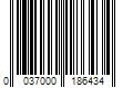 Barcode Image for UPC code 0037000186434