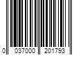 Barcode Image for UPC code 0037000201793