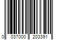 Barcode Image for UPC code 0037000203391