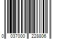 Barcode Image for UPC code 0037000228806