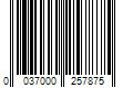 Barcode Image for UPC code 0037000257875