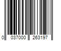 Barcode Image for UPC code 0037000263197