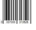 Barcode Image for UPC code 0037000313526