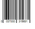 Barcode Image for UPC code 0037000315681