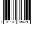 Barcode Image for UPC code 0037000318224