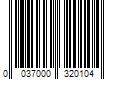 Barcode Image for UPC code 0037000320104