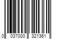 Barcode Image for UPC code 0037000321361