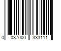 Barcode Image for UPC code 0037000333111