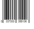 Barcode Image for UPC code 0037000355106