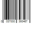 Barcode Image for UPC code 0037000393467