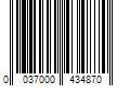 Barcode Image for UPC code 0037000434870