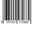 Barcode Image for UPC code 0037000472889