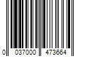 Barcode Image for UPC code 0037000473664