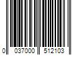 Barcode Image for UPC code 0037000512103