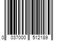 Barcode Image for UPC code 0037000512189