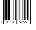 Barcode Image for UPC code 0037000522256