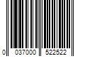 Barcode Image for UPC code 0037000522522