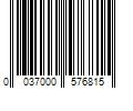 Barcode Image for UPC code 0037000576815