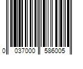 Barcode Image for UPC code 0037000586005