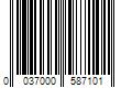 Barcode Image for UPC code 0037000587101