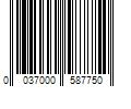 Barcode Image for UPC code 0037000587750