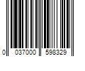 Barcode Image for UPC code 0037000598329