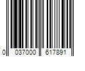 Barcode Image for UPC code 0037000617891