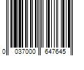 Barcode Image for UPC code 0037000647645