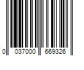 Barcode Image for UPC code 0037000669326