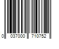 Barcode Image for UPC code 0037000710752