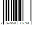 Barcode Image for UPC code 0037000710783