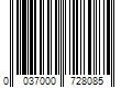 Barcode Image for UPC code 0037000728085