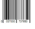 Barcode Image for UPC code 0037000737650