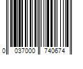 Barcode Image for UPC code 0037000740674