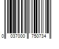 Barcode Image for UPC code 0037000750734